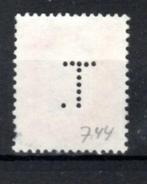 NEDERLAND : 1937 : Perfin &@  T.  @& on Y.211 ( 30 c.)., Enlèvement ou Envoi, Après 1940, Affranchi