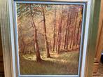 Schilderij bos, Antiek en Kunst, Kunst | Schilderijen | Klassiek, Ophalen
