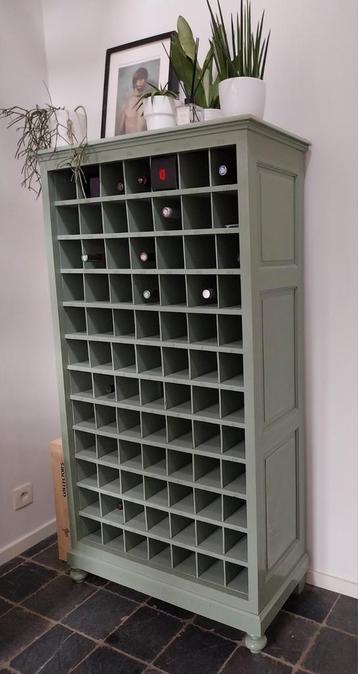 Originele wijnkast/ postkast, Enlèvement, Utilisé