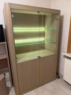 Massieve Vitrinekast, Maison & Meubles, Armoires | Vitrines, Enlèvement, Comme neuf