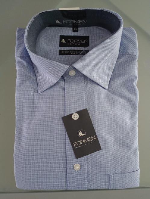 For Men : Blauw overhemd maat 41 / 42, Kleding | Heren, Overhemden, Nieuw, Blauw, Ophalen of Verzenden