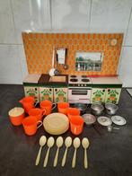 Vintage keukentje met koffieservies e.a., Ophalen of Verzenden, Gebruikt