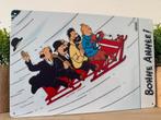 Plaque murale en métal Tintin, Enlèvement ou Envoi, Panneau publicitaire