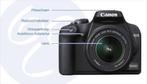 Canon EOS 1000D - digitale camera EF-S 18-55 mm IS-lens, Audio, Tv en Foto, Fotocamera's Digitaal, Spiegelreflex, 10 Megapixel