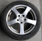 4x Winterbanden Michelin 17 inch op Alu velgen, Auto-onderdelen, Banden en Velgen, Ophalen, Gebruikt, Banden en Velgen, 17 inch