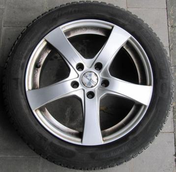 4x Winterbanden Michelin 17 inch op Alu velgen beschikbaar voor biedingen