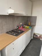 Eenvoudige keuken, wit, Huis en Inrichting, Ophalen, Gebruikt, Wit, Enkelwandige keuken