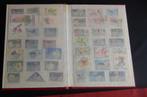 Postzegegelalbum A5 (18) verschillende landen flora, vol, Ophalen of Verzenden