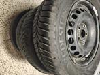 5 x 112 audi velgen met winterbanden, Auto-onderdelen, Banden en Velgen, Gebruikt, 15 inch, Velg(en), 195 mm