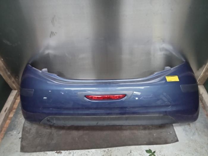 Achterbumper van een Peugeot 208 (KUC), Auto-onderdelen, Carrosserie, Bumper, Peugeot, Gebruikt, 3 maanden garantie, Ophalen of Verzenden