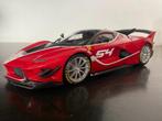 Ferrari FXX-K Evoluzione #54 rood 1:18 Bburago Signature, Ophalen of Verzenden, Nieuw, Auto, Burago