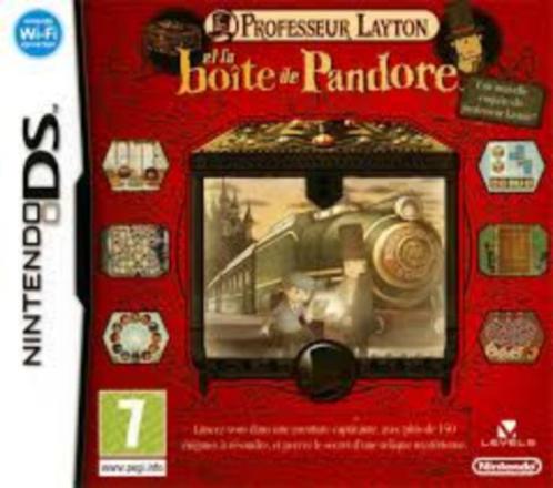 Professor Layton en Pandora's Box (DS)., Games en Spelcomputers, Games | Nintendo DS, Zo goed als nieuw, Overige genres, 1 speler