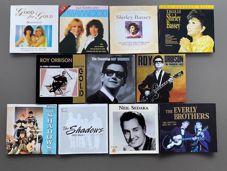 11 CD's Pop / Rock / Oldies., Cd's en Dvd's, Cd's | Pop, Zo goed als nieuw, Ophalen of Verzenden