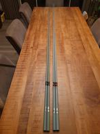 2x Sensas tele carp specimen 6.2 ghost fighting kit, Watersport en Boten, Ophalen, Zo goed als nieuw, Vaste hengel