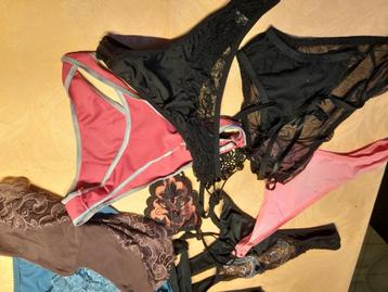 lot string culotte soutien gorge, Enlèvement ou Envoi, String