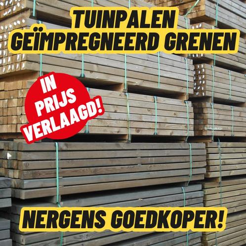 Tuinhout | tuinpalen | balken | palen | tuinhout | hout, Tuin en Terras, Palen, Balken en Planken, Nieuw, Palen, Ophalen
