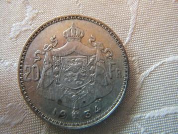 20 francs en argent