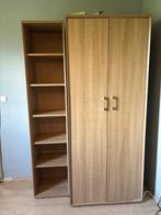 Garde robe + bibliothèque, Huis en Inrichting, Kasten | Kleerkasten, Ophalen, Zo goed als nieuw, Met hangruimte