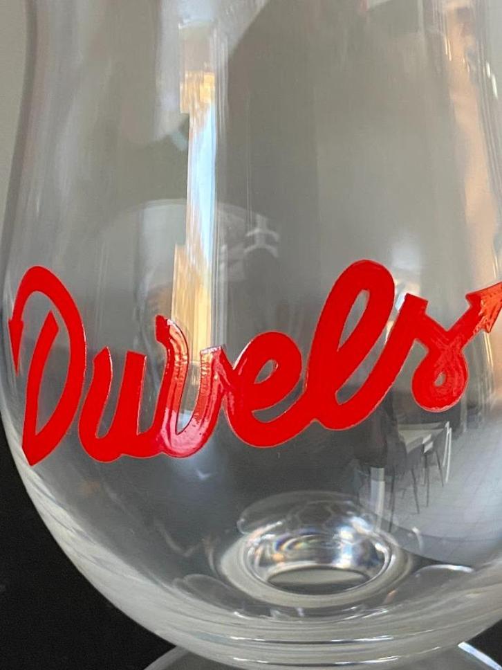 DUVEL bierglas WK voetbal 2018, Verzamelen, Biermerken, Zo goed als nieuw, Glas of Glazen, Duvel, Ophalen