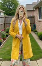 Nieuwe jas Zara xl, Zara, Geel, Maat 46/48 (XL) of groter, Nieuw