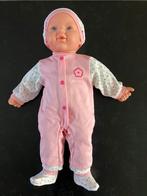 Pop - geluidjes - Sum Sum - 2 extra outfits - 47 cm, Ophalen, Gebruikt, Babypop