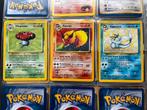 Pokemon Jungle holo missing logo error - Vileplume, Flareon., Foil, Utilisé, Enlèvement ou Envoi, Plusieurs cartes