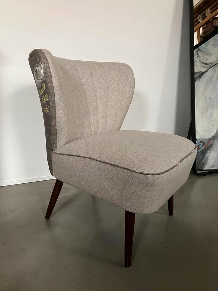 Vintage cocktail expo zeteltje gerenoveerd, Huis en Inrichting, Fauteuils, Zo goed als nieuw, Ophalen