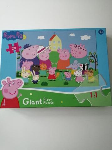 PEPPA PIG & FROZEN vloerpuzzel 24st beschikbaar voor biedingen