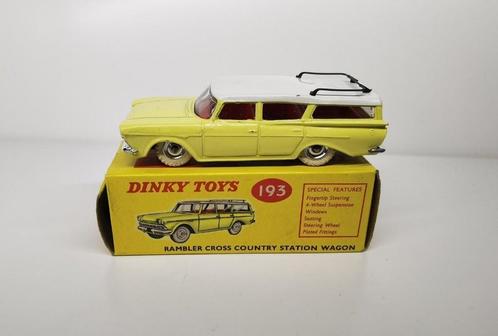 Vintage RAMBLER Cross Country 1959 DINKY TOYS Made'n England, Hobby en Vrije tijd, Modelauto's | 1:43, Nieuw, Auto, Dinky Toys