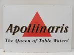 Reclamebord Apollinaris metaal 49cmx34cm, Ophalen of Verzenden, Gebruikt, Reclamebord