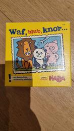Haba gezelschapsspel waf blub knor, Ophalen, Zo goed als nieuw