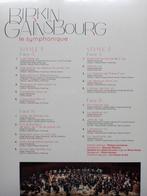 Birkin Gainsbourg - Le Symphonique 2 Vinyles + 1 CD 💿, Comme neuf, 12 pouces, Enlèvement ou Envoi, 1960 à 1980