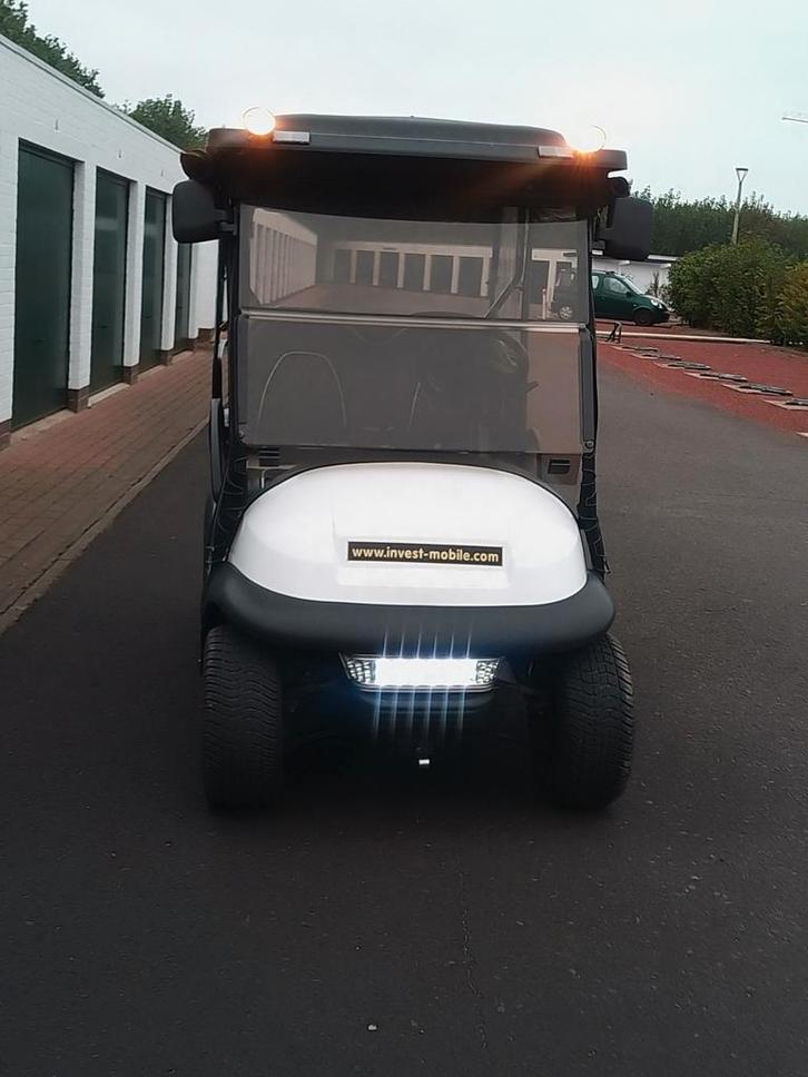 Golfkar clubcar president elektrisch., Sport en Fitness, Golf, Zo goed als nieuw, Golfkar, Ophalen