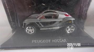 PEUGEOT HOGGAR.1/43 NOREV NEUVE en VITRINE SCELLEE beschikbaar voor biedingen