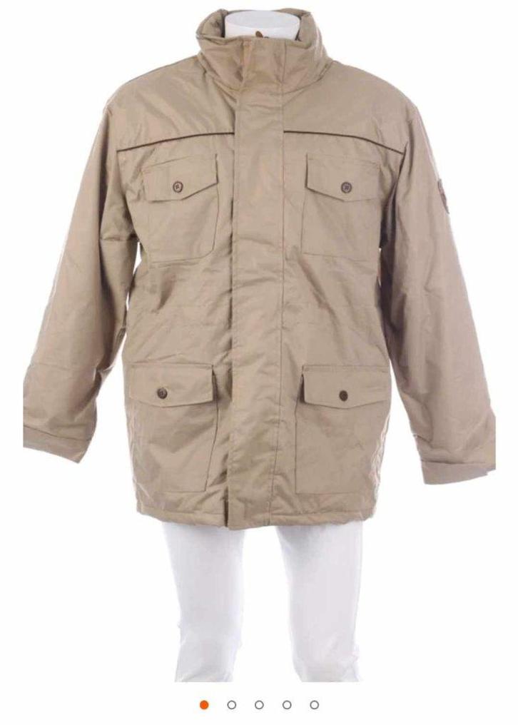 Atlas for Men jas heren, L, outdoor jas, Kleding | Heren, Jassen | Winter, Zo goed als nieuw, Maat 52/54 (L), Beige, Ophalen of Verzenden