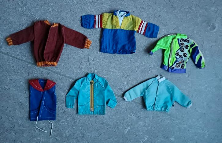 Barbie Ken 5  vintage jassen, Verzamelen, Poppen, Gebruikt, Ophalen of Verzenden