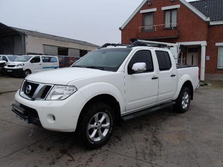 NISSAN NAVARA  DIESEL 03-12, Auto's, Nissan, Bedrijf, Navara double cab, ABS, Centrale vergrendeling, Lederen bekleding, Navigatiesysteem