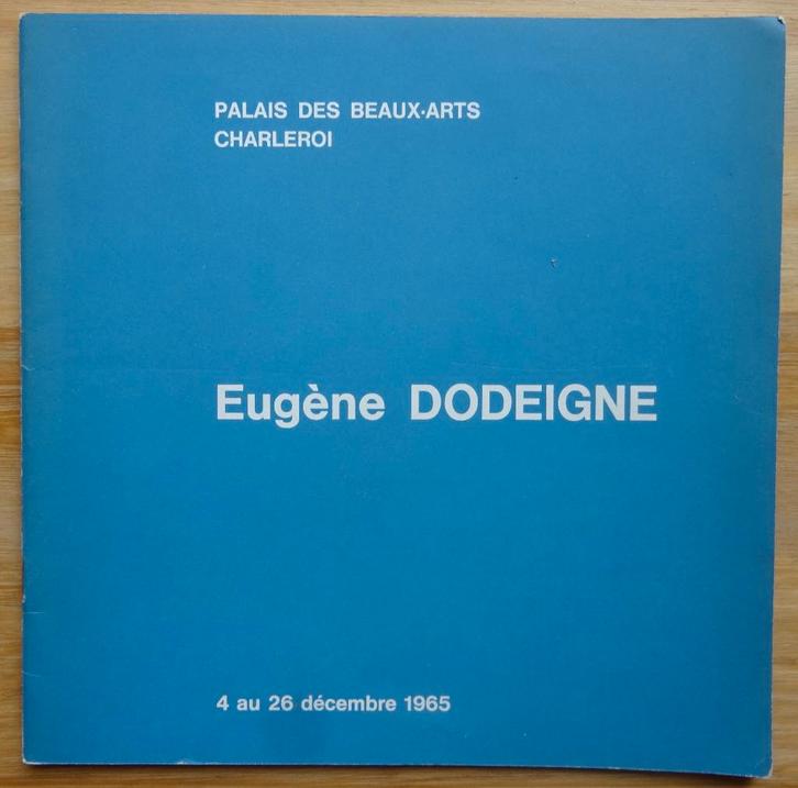 Eugène Dodeigne, PBA Charleroi, 1965, Boeken, Kunst en Cultuur | Beeldend, Gelezen, Beeldhouwkunst, Ophalen of Verzenden