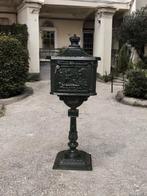 Pracht staande brievenbus in een antiek look., Ophalen, Nieuw, Aluminium, Staande brievenbus