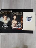 3 livres:MARIE DE MÉDICIS +CATHERINE DE POITIERS/A. Castelot, Comme neuf, André Castelot, Enlèvement
