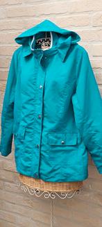 Regenjas met kap maat 40/42 blue bonheur, Caravans en Kamperen, Regenkleding, Ophalen of Verzenden, Zo goed als nieuw, Regenjas