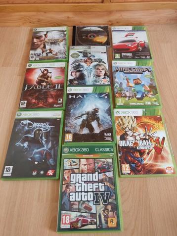 9 xbox 360 spellen beschikbaar voor biedingen