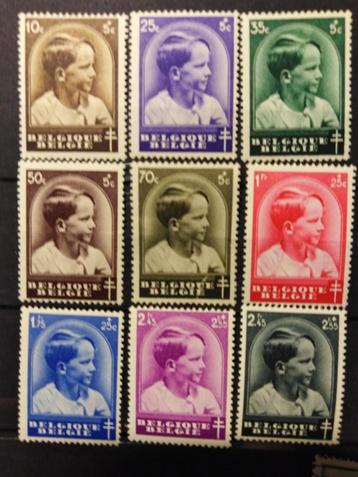 Belgische postzegels - Prins Boudewijn 1936* MH beschikbaar voor biedingen