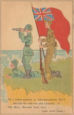 MILITAIR  HUMOR -  Geloof gij nog aan een Landing ?, Verzamelen, Postkaarten | Themakaarten, Verzenden, Ongelopen, Overige thema's