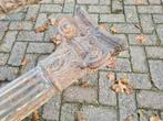 2 antieke gietijzeren zuilen / pilaren Muurpilaren, Ophalen, Zo goed als nieuw