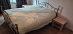 Bed in koper, Huis en Inrichting, Ophalen, Gebruikt, Tweepersoons, Koperenbed