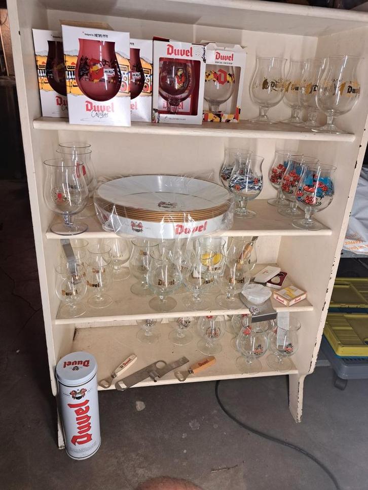 Duvel verzameling, glazen,  openers enz, Verzamelen, Biermerken, Zo goed als nieuw, Duvel, Ophalen of Verzenden