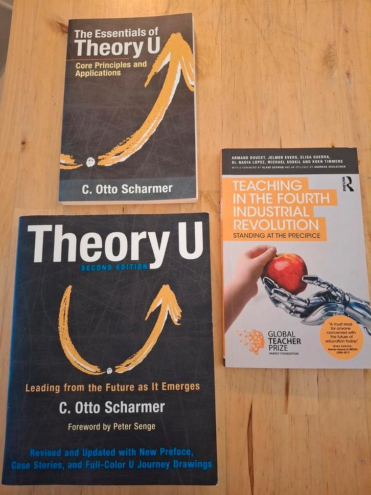Otto Scharmer - Theory U, Boeken, Informatica en Computer, Zo goed als nieuw, Ophalen