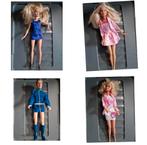 Set van 4 Vintage barbiepoppen 1966, Verzamelen, Ophalen of Verzenden, Zo goed als nieuw