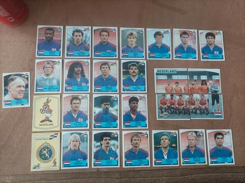 Panini euro 88 , team Nederland compleet. Van Basten, Gullit, Hobby en Vrije tijd, Stickers en Plaatjes, Zo goed als nieuw, Ophalen of Verzenden
